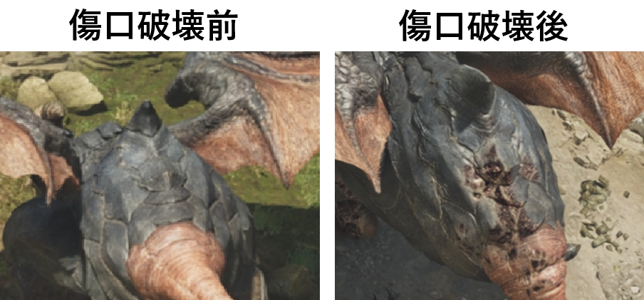 ワイルズ - 傷口破壊後